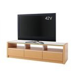 ロータイプテレビボード【Quwall】クウォール w150 ナチュラル