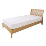タモのデザインパネルすのこベッド 【Kurva】 カルヴァ/Aタイプ 引き出しなし 【ポケットコイルマットレス付】 シングル ナチュラル タモのデザインパネルすのこベッド 【Kurva】 カルヴァ/Aタイプ 引き出しなし 【ポケットコイルマットレス付】 シングル ナチュラル