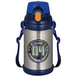 サーモス 真空断熱2ウェイボトル 0.63L/0.6L ネイビー FET-600W NVY サーモス 真空断熱2ウェイボトル 0.63L/0.6L ネイビー FET-600W NVY