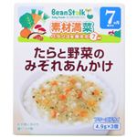 ビーンスターク たらと野菜のみぞれあんかけ 4.9g*3個 7か月頃から 【12セット】 ビーンスターク たらと野菜のみぞれあんかけ 4.9g*3個 7か月頃から 【12セット】