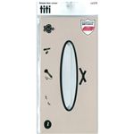 ティッシュボックスカバーtiti バイカラーコスメ 【6セット】 ティッシュボックスカバーtiti バイカラーコスメ 【6セット】
