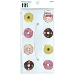 ティッシュボックスカバーtiti ドーナツ 【6セット】 ティッシュボックスカバーtiti ドーナツ 【6セット】