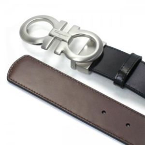 Ferragamo（フェラガモ） ベルト CINTURE UOMO 675542  ブラック/ブラウン