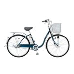 SANYO（サンヨー） 電動自転車 エネループ 26インチ CY-SPF226A-LD ダークブルー 【電動アシスト自転車】