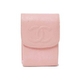【現品限り】CHANEL（シャネル） シガレットケース キャビア ピンク 【中古B】