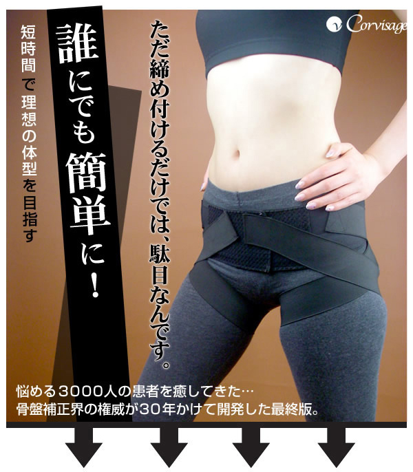 骨盤補正スタイルアップベルト