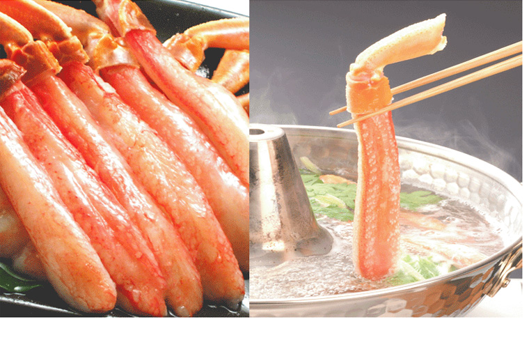 生ズワイむき身まるごとカニ２匹分１Kｇ
