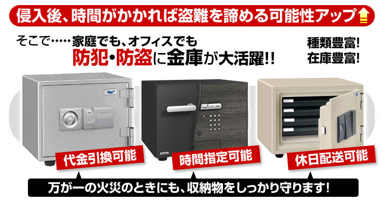 エーコー 耐火金庫は防犯、防盗、火災から守ります