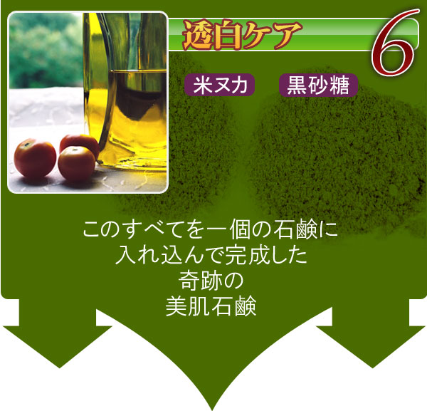 “藍”を使った石鹸