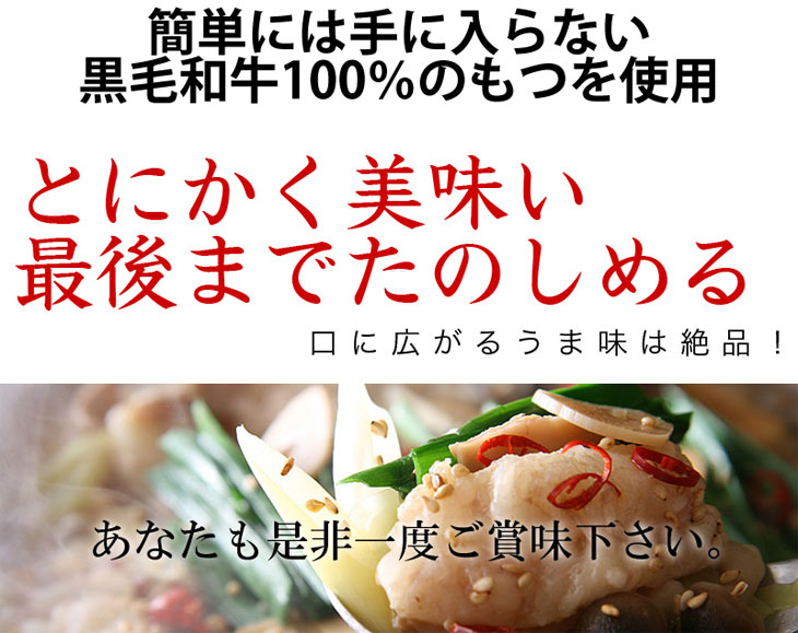 キムチもつ鍋セット