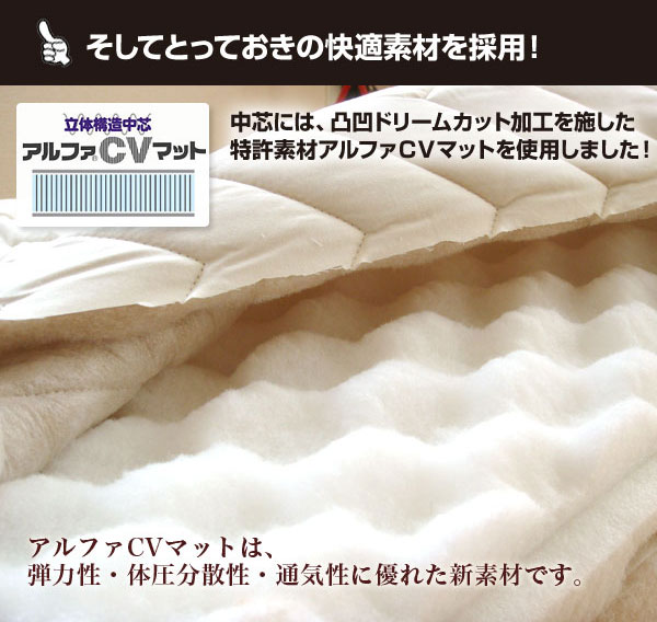 特許立体凹凸ドリームカット
