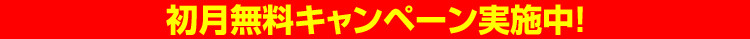 初月無料キャンペーン実施中!