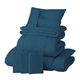 【ベッド専用】新20色羽根布団8点セット ベッドタイプ・セミダブル ブルーグリーン - 縮小画像1
