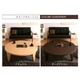 【単品】テーブル 楕円形タイプ（幅120cm）【MADOKA】ナチュラル 天然木和モダンデザイン 円形折りたたみテーブル【MADOKA】まどか - 縮小画像4
