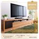 フロアタイプテレビボード 【GRANTA】グランタ w180 バックボードタイプ ナチュラル