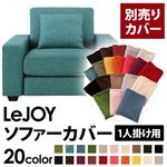 LeJOY（リジョイ） 20色から選べる！カバーリングソファ・ワイドタイプ 【別売りカバー】 1人掛け ディープシーブルー