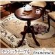 アンティーク調クラシック家具シリーズ【francesca】フランチェスカ:クラシックテーブル (カラー：ブラウン)  - 縮小画像1