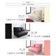 ソファーベッド 幅120cm【Luxer】ピンク コンパクトフロアリクライニングソファベッド【Luxer】リュクサー - 縮小画像3