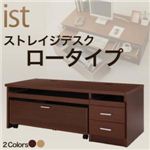 ストレイジデスク【ist】イスト ロータイプ ナチュラル