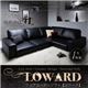 ソファーセット ホワイト フロアコーナーソファ【LOWARD】ロワード