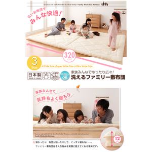【単品】掛け布団 ワイドサイズ 家族みんなでゆったり広々!洗えるファミリー敷布団 掛け布団 【単品】掛け布団 ワイドサイズ 家族みんなでゆったり広々!洗えるファミリー敷布団 掛け布団
