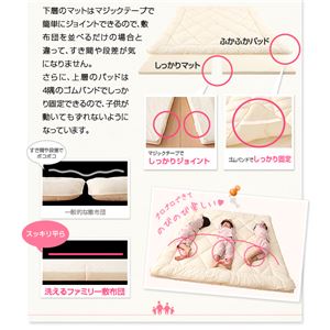 【単品】掛け布団 ワイドサイズ 家族みんなでゆったり広々!洗えるファミリー敷布団 掛け布団 【単品】掛け布団 ワイドサイズ 家族みんなでゆったり広々!洗えるファミリー敷布団 掛け布団