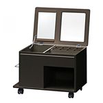 コンパクトコスメワゴンコレクション【Parice】パリス:A ロータイプ ブラウン