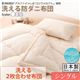 【単品】掛け布団 シングル【フルリオ】ピンク 東洋紡素材「アルファイン(R)」&「コンフォロフト(R)」使用 洗える防ダニ布団Flulio【フルリオ】洗える2枚合わせ布団