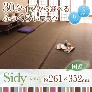 ラグマット 261×352cm【Sidy】ブラウン 30タイプから選べる国産ふっくらい草ラグ【Sidy】シディの詳細を見る ラグマット 261×352cm【Sidy】ブラウン 30タイプから選べる国産ふっくらい草ラグ【Sidy】シディの詳細を見る