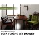 【単品】テーブル ウォールナット【DARNEY】ダーニー／テーブル（W160cm） - 縮小画像2