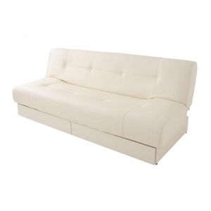 引き出し付きソファベッド 【STOCK】 ストック アイボリー