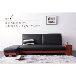 ソファーベッド ブラック マルチソファベッド【Madison】マディソン ソファーベッド ブラック マルチソファベッド【Madison】マディソン