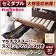 【組立設置費込】 すのこベッド セミダブル【Open Storage】【マルチラススーパースプリングマットレス付き】 ホワイト シンプルデザイン大容量収納庫付きすのこベッド【Open Storage】オープンストレージ・ラージ