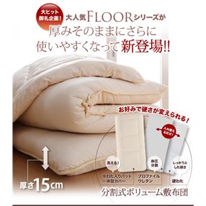 布団6点セット シングル ブラウン レギュラータイプ ボリューム布団6点セット【FLOOR】フロア 布団6点セット シングル ブラウン レギュラータイプ ボリューム布団6点セット【FLOOR】フロア