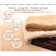 【単品】毛布 セミダブル モカブラウン 5色から選べるふかふかロングファー 毛布 - 縮小画像5