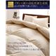 布団8点セット セミダブル【フェリシア】アイボリー 日本製防カビ消臭 フランス産ホワイトダックダウンエクセルゴールドラベル羽毛布団8点セット Felicia【フェリシア】 和タイプ - 縮小画像4