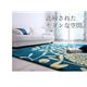 カーテン 100×135cm デザインカーテン【flora】フローラ - 縮小画像3