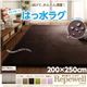 ラグマット【Repewell】200×250cm 厚さ：18mm カフェオレ 厚みが選べる！ 撥水ラグ【Repewell】レペウェル - 縮小画像1