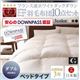 布団8点セット【ベッドタイプ】ダブル モカブラウン【DOWNPASS認証】フランス産ホワイトダックダウンエクセルゴールドラベル羽毛布団8点セット - 縮小画像1