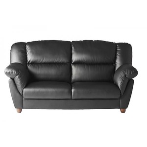 ソファー 3人掛け 座面カラー:ブラック 腰に優しいソファ EULAC ユーラック 商品画像