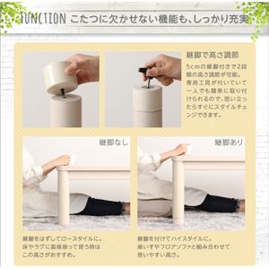 【単品】こたつテーブル 正方形(80×80cm) カラー:ホワイトウォッシュ 丸みがやさしいホワイト木目継脚こたつテーブル Snowdrop スノードロップ 【単品】こたつテーブル 正方形(80×80cm) カラー:ホワイトウォッシュ 丸みがやさしいホワイト木目継脚こたつテーブル Snowdrop スノードロップ
