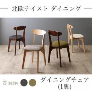 【テーブルなし】 チェア1脚    座面カラー：グリーン  北欧テイスト ダイニング Lucks ルクス