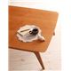 【単品】こたつテーブル 正方形(75×75cm)【Milkki】チェリーブラウン 天然木チェリー材 北欧デザインこたつテーブル 【Milkki】ミルッキ - 縮小画像4