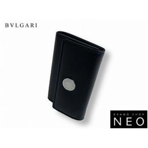 ブルガリ 21369 6連 キーケース ブラックBVLGARI - 拡大画像