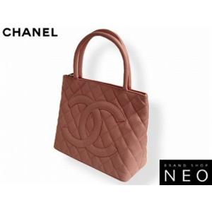 シャネル A01804PK キャビアスキン トートバッグ CHANEL  ピンク - 拡大画像