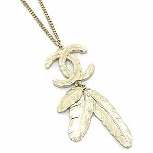 CHANEL(シャネル) ネックレス(ココマーク&フェザー) A38977/G - 拡大画像