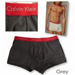 Calvin Klein（カルバンクライン） プロストレッチボクサーパンツ U7051 グレー  S|