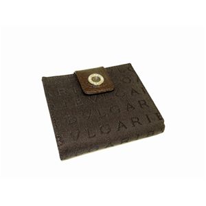 BVLGARI(ブルガリ) 25139 二つ折りサイフ ブラウン - 拡大画像