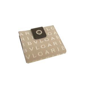 BVLGARI(ブルガリ) 25141 二つ折りサイフ ベージュ