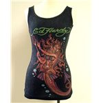 Ed Hardy エド・ハーディー　タンクトップ　W01 167 99　Devil Mermaid Black